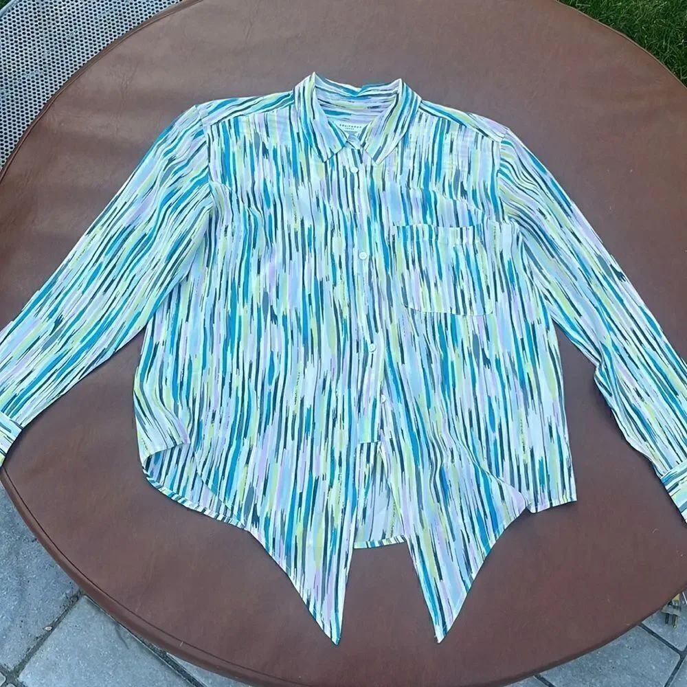 Equipment Silk Colored Top